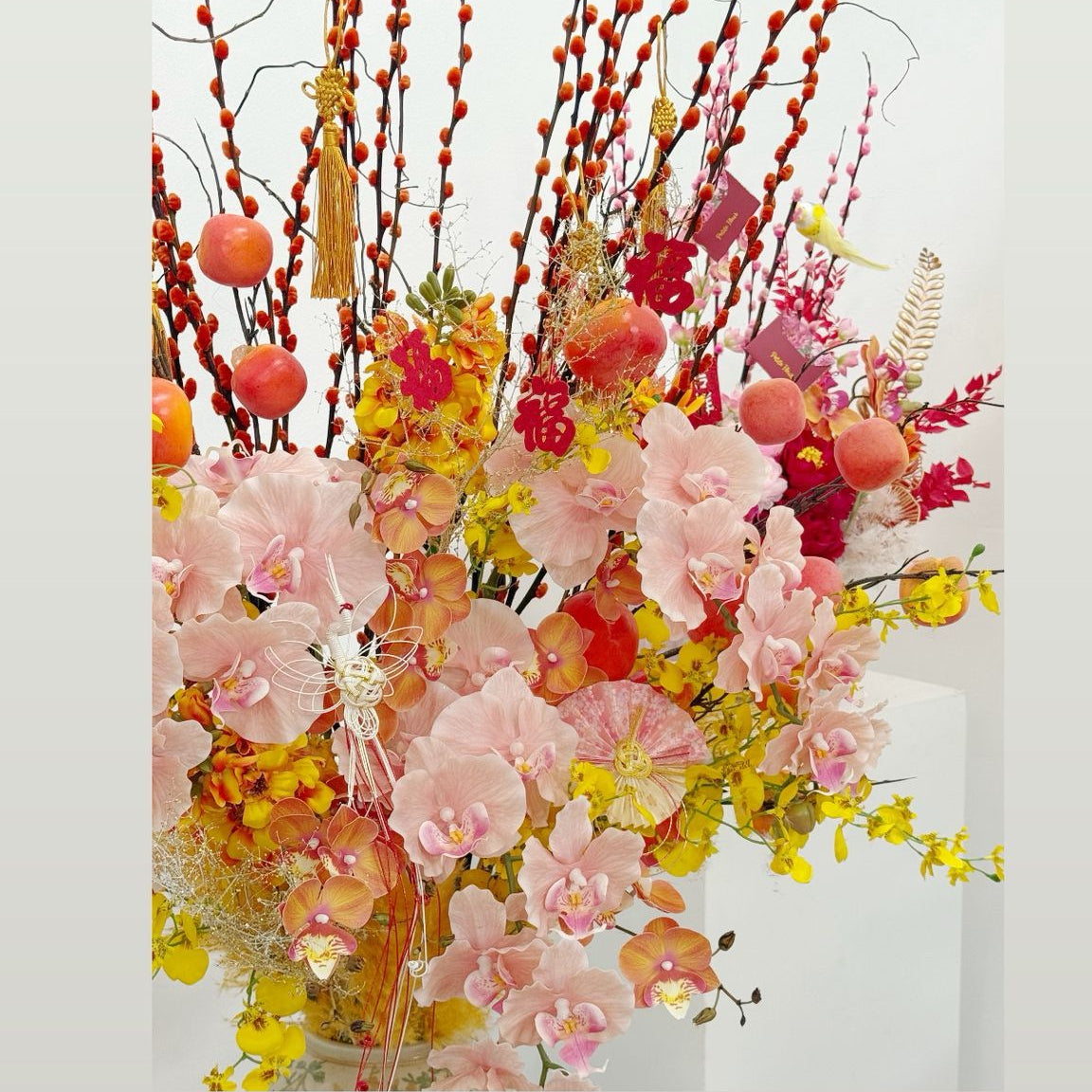 Auspicious Orchids Blessings