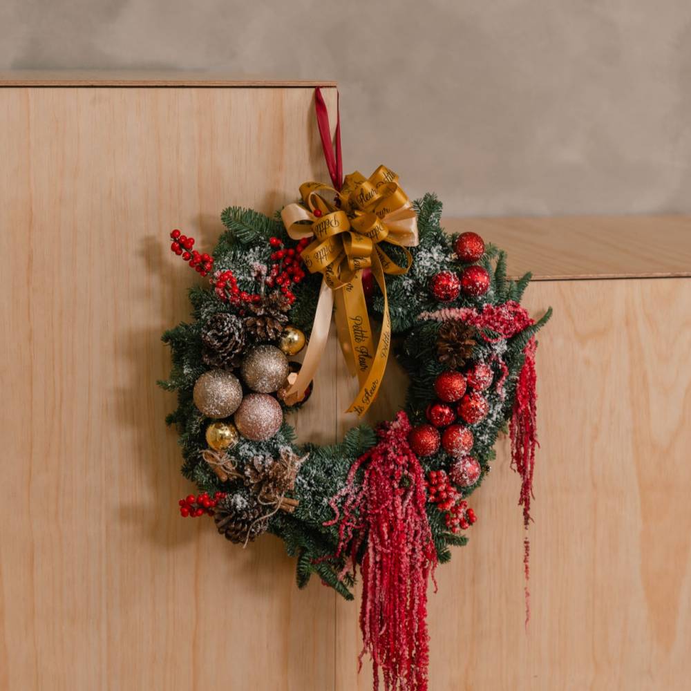 Amaranthine Grace Wreath