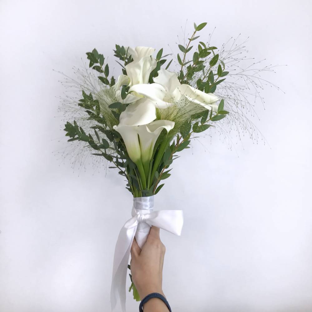 wedding white calla lily bouquet Calla Lillies Bridal Bouquet