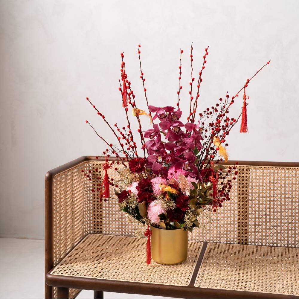 Endless Blessings Cymbidium CNY Arrangement
