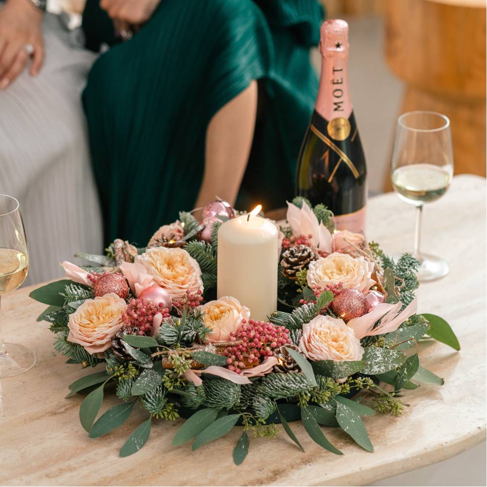 Christmas Table Wreath