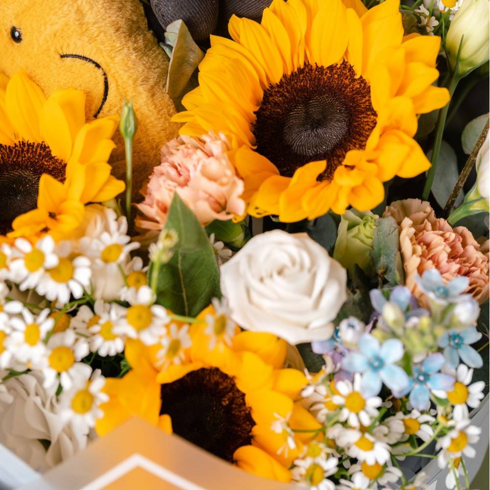Sunflower Graduation Bouquet