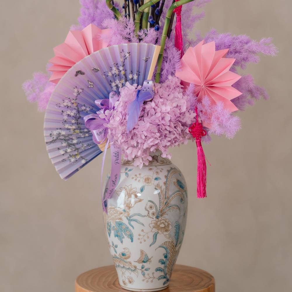 Amethyst Bamboo Blessings