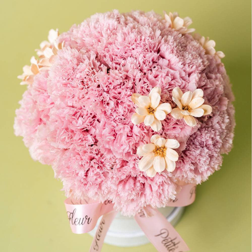 Everlasting Carnation Floral Box