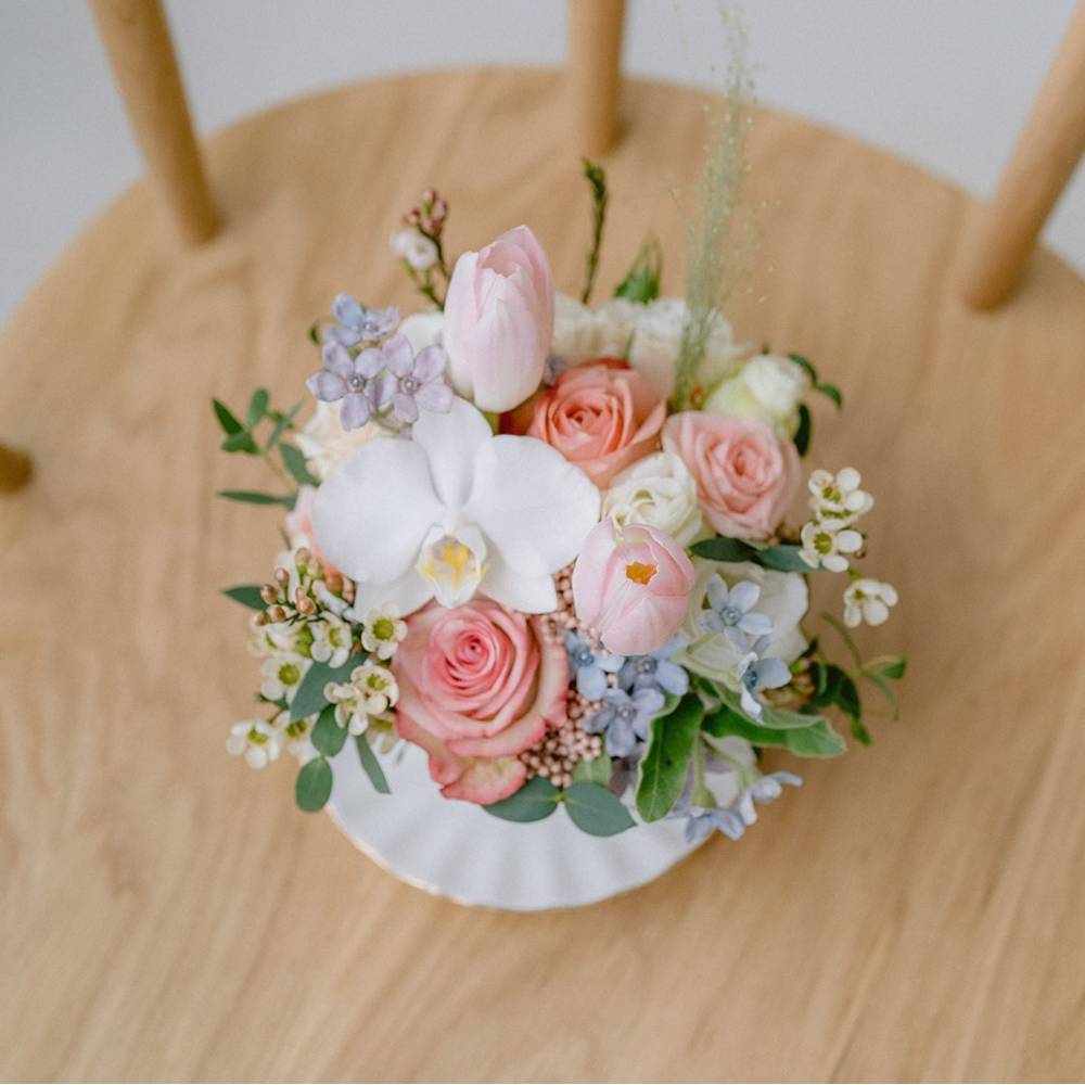 Fancy Floral Teacup