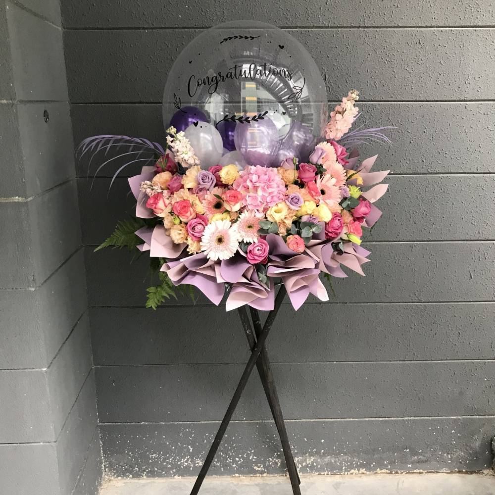 Felicitations Floral Stand