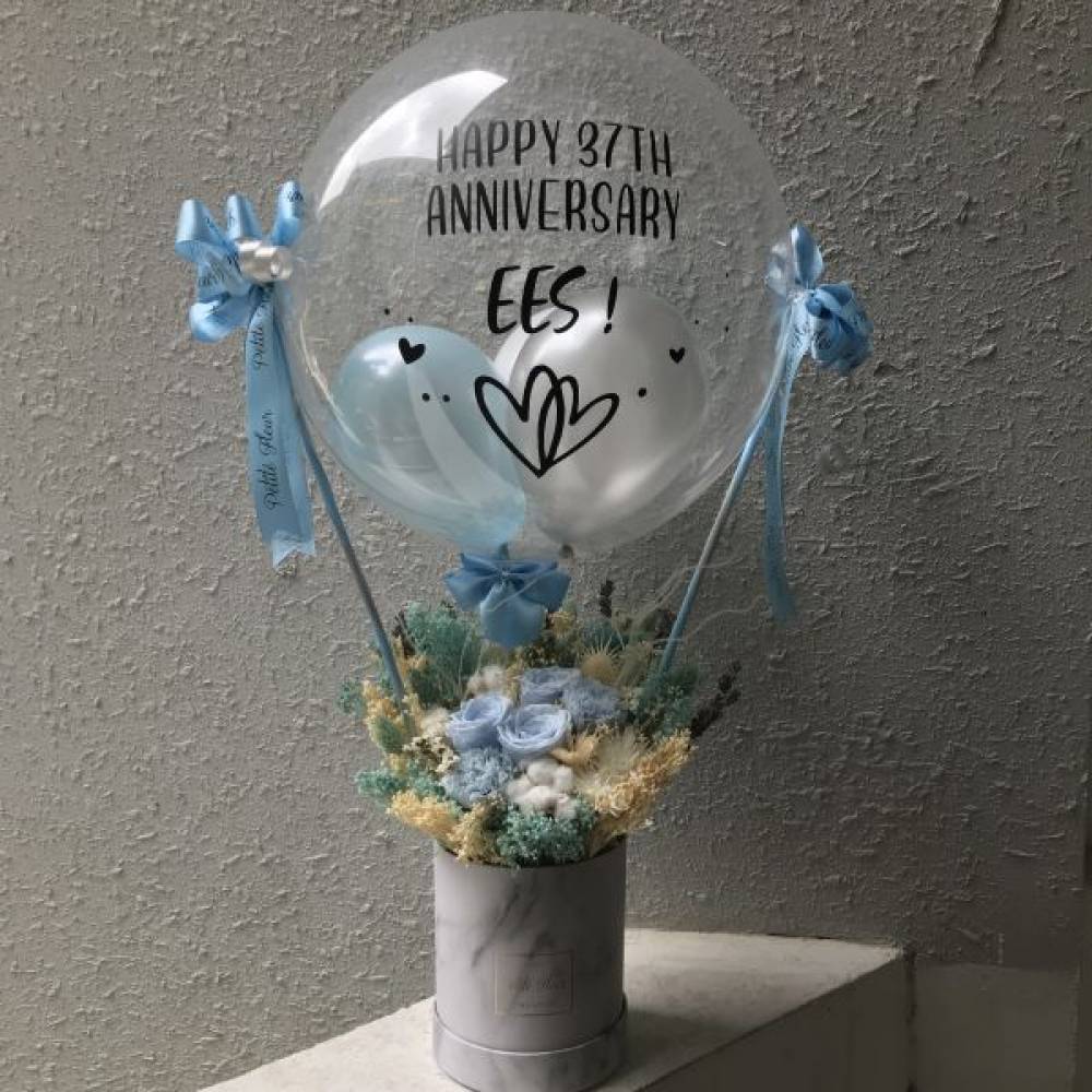 Hot Air Balloon - Everlasting Flowers