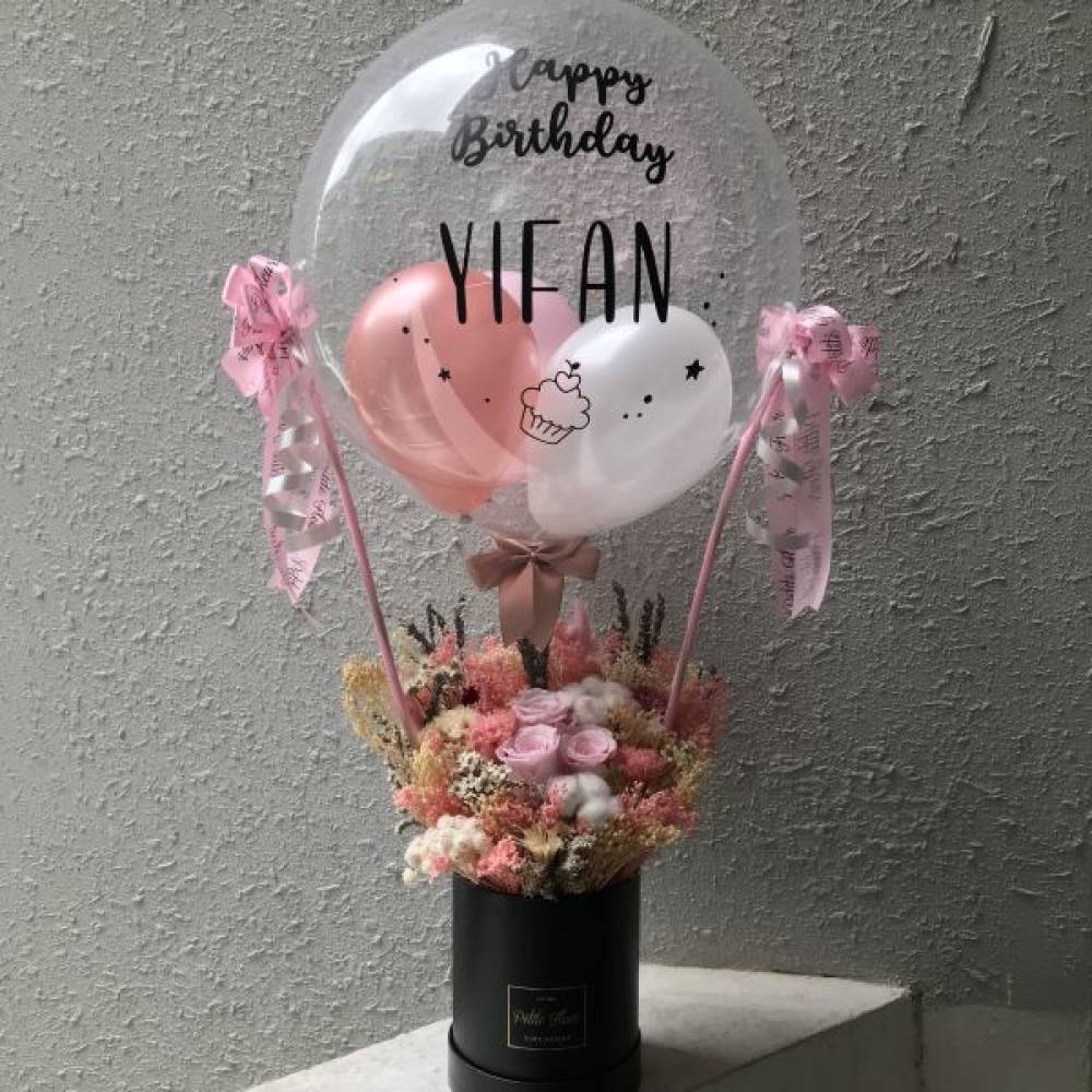 Hot Air Balloon - Everlasting Flowers