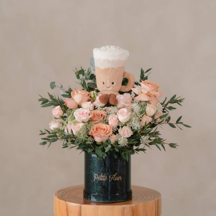 Jellycat Amuseable Latte and Cappuccino Roses