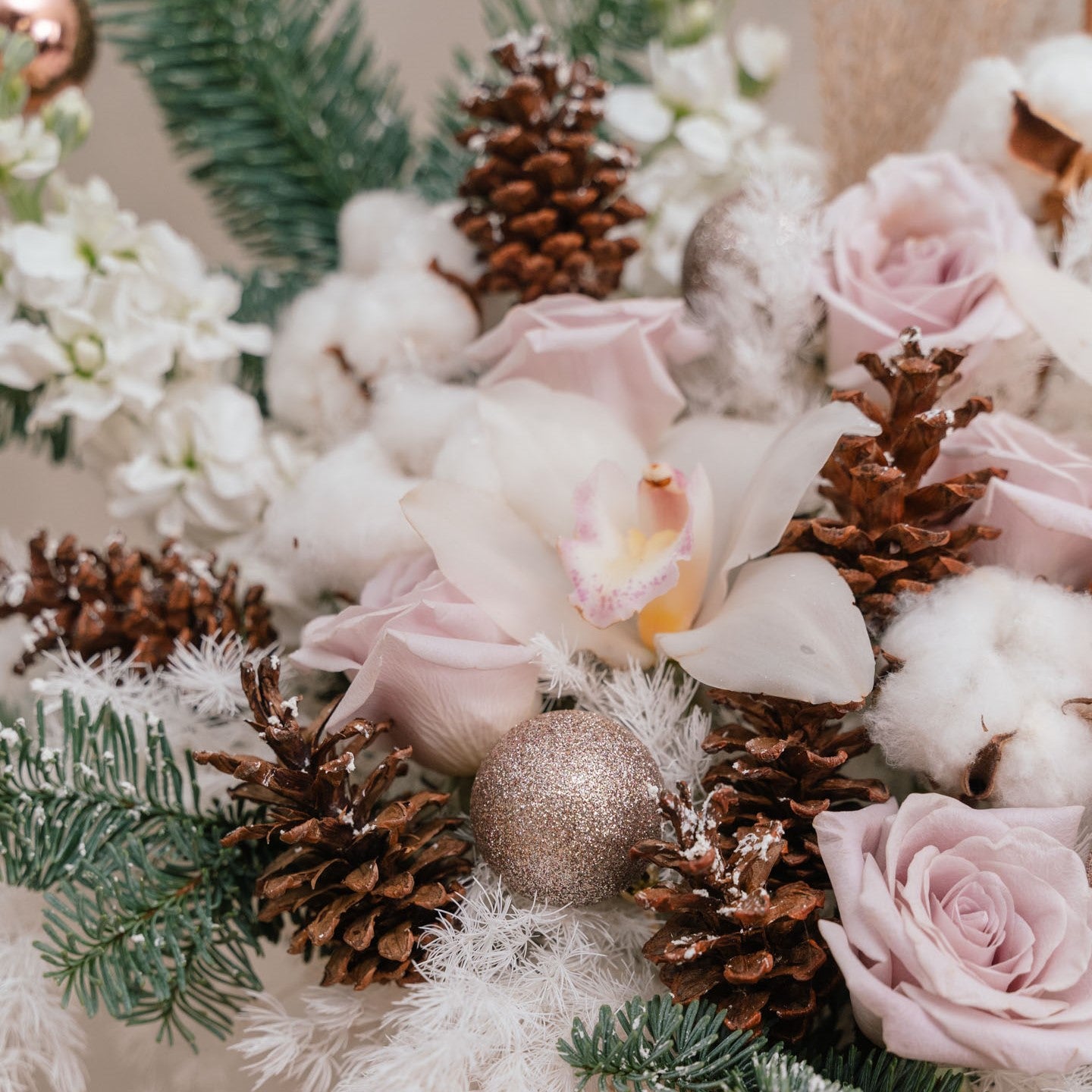 Rosy Christmas Delight