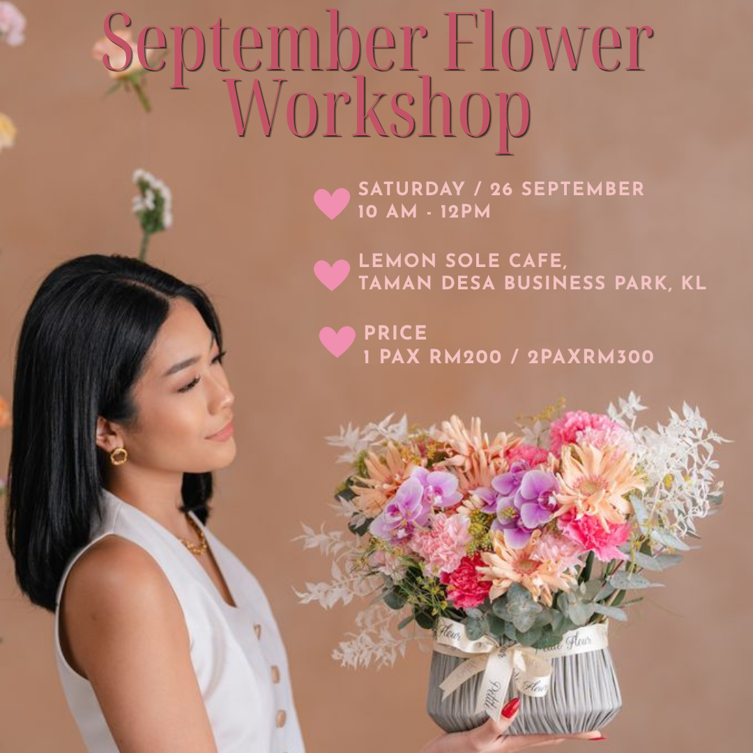 Petite Fleur September Floral Workshop
