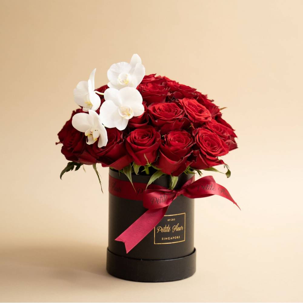 You Make My Heart Flutter Rose Box
