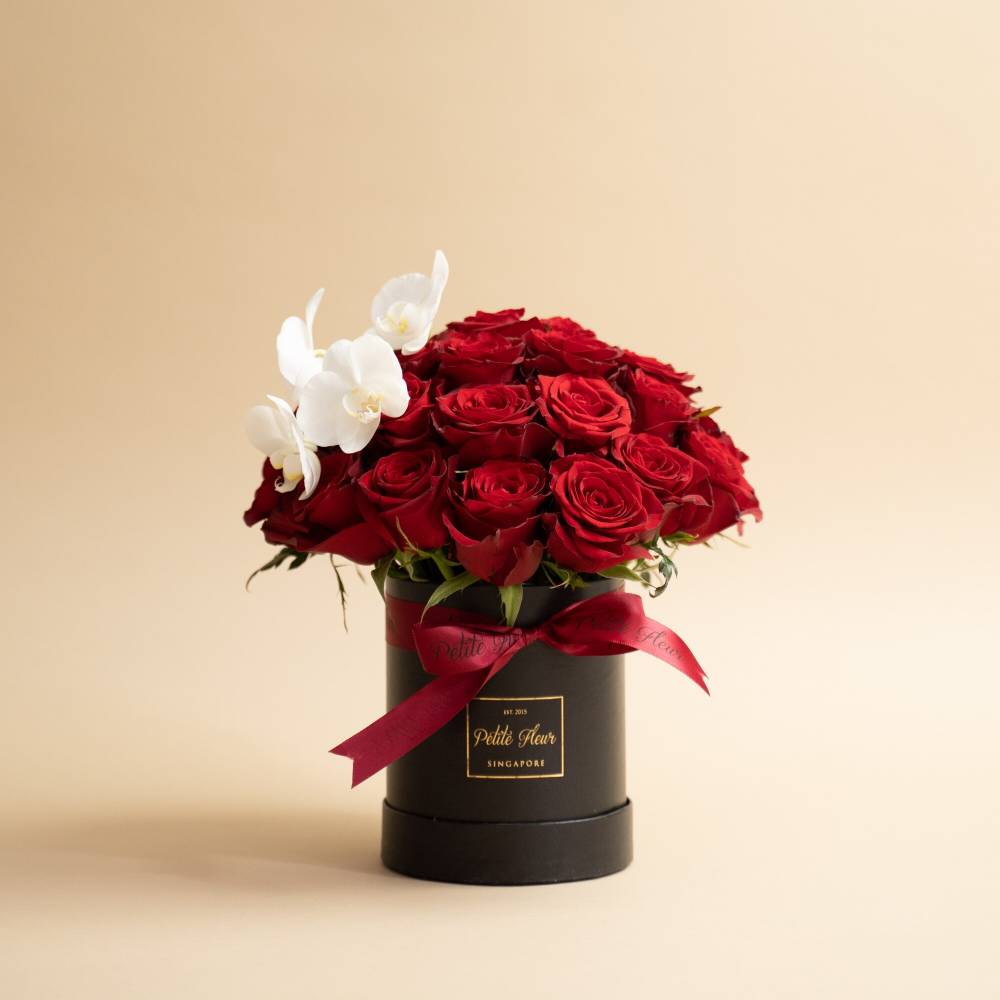 You Make My Heart Flutter Rose Box