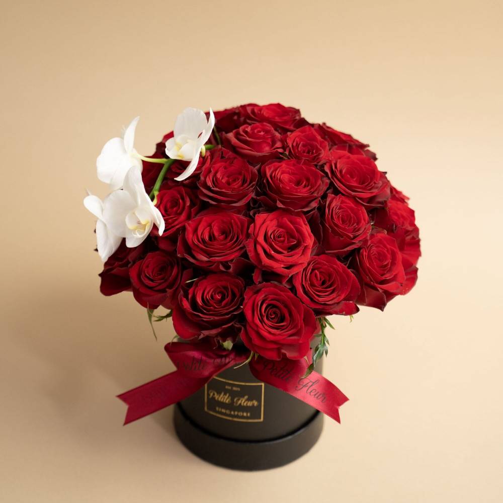 You Make My Heart Flutter Rose Box