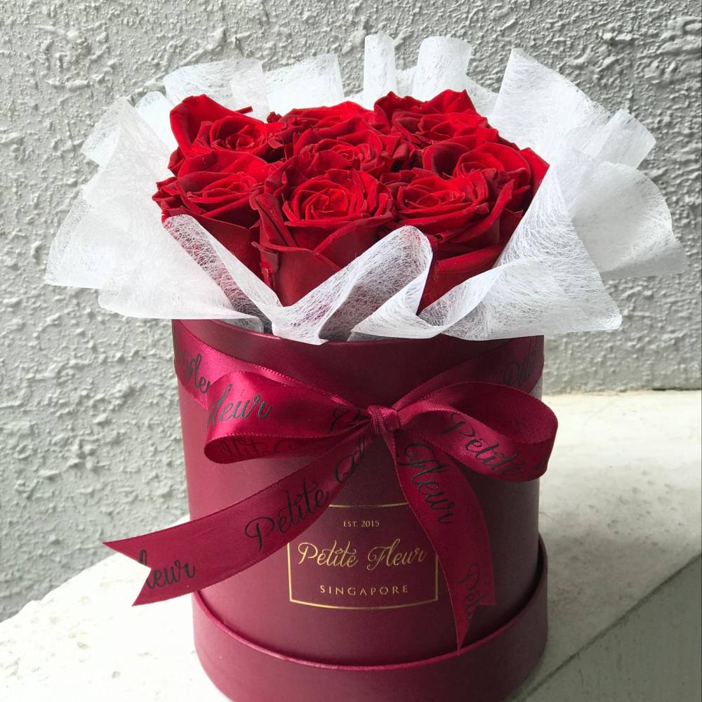 Preserved Roses - Petite Round box