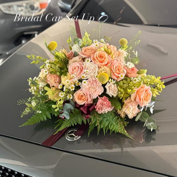 Bridal Car Flower Decoration