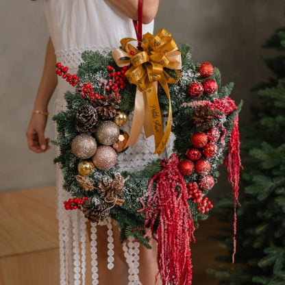 Amaranthine Grace Wreath