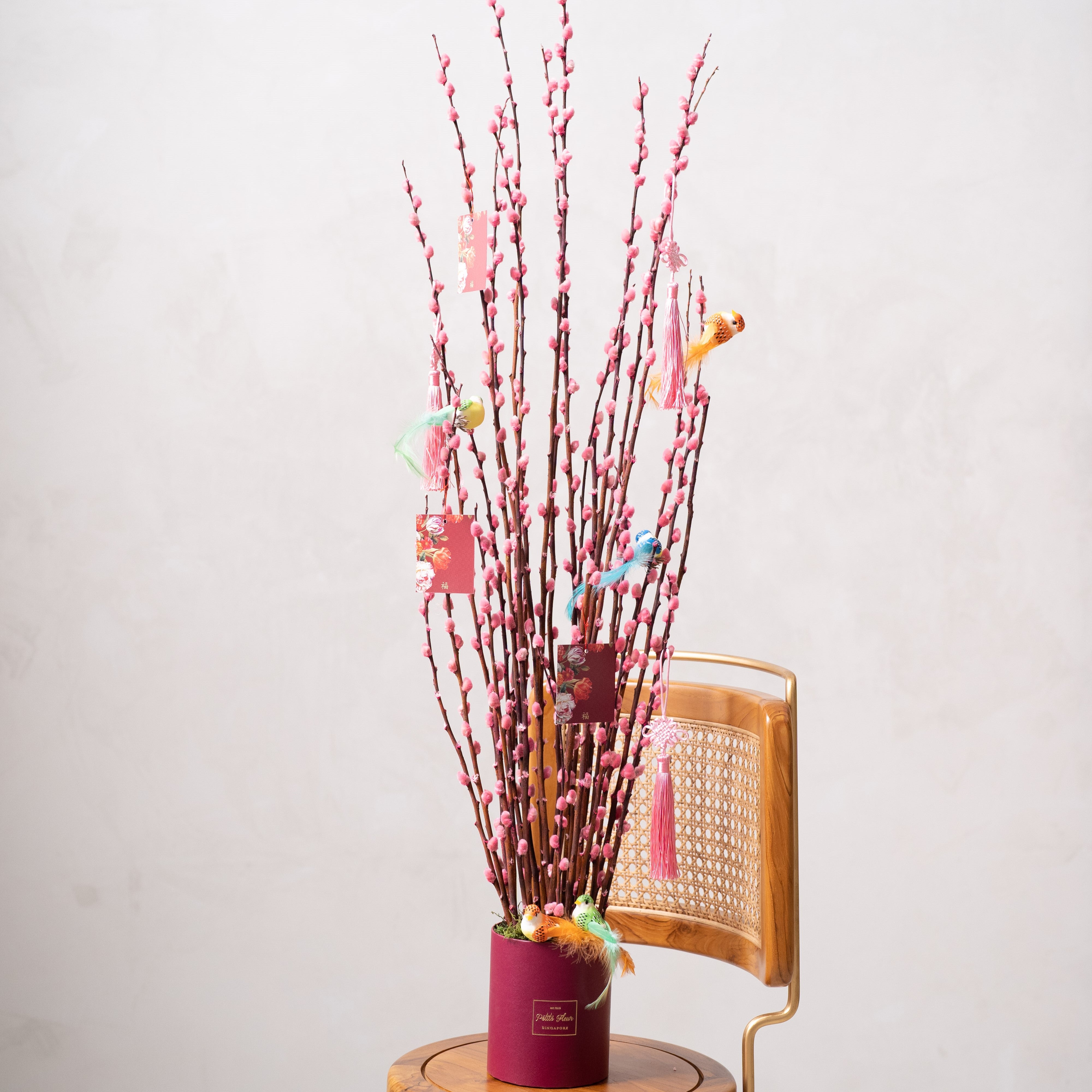 Pussy Willow Flower Box