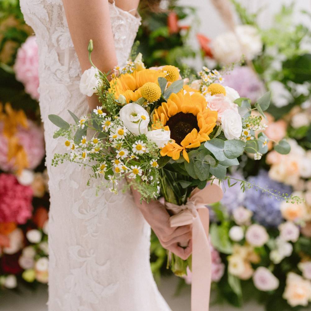 Sunflower Bridal Bouquet