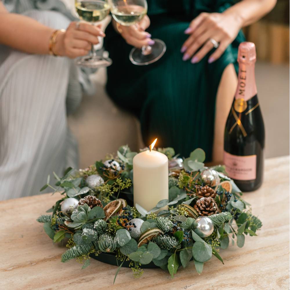 Christmas Table Wreath