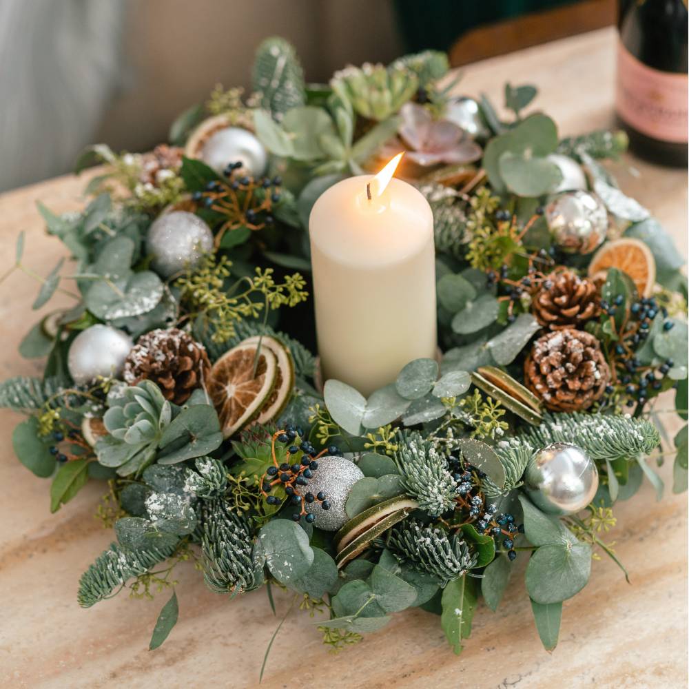 Christmas Table Wreath
