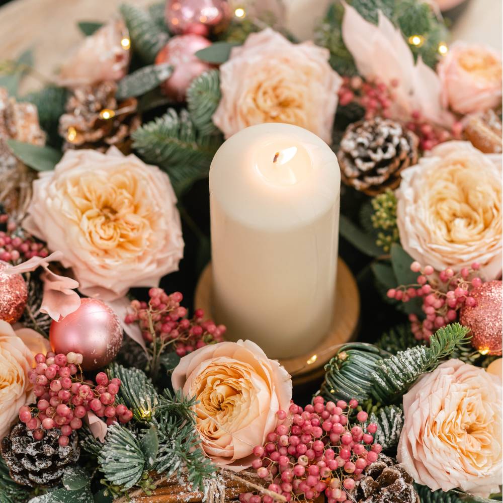 Christmas Table Wreath