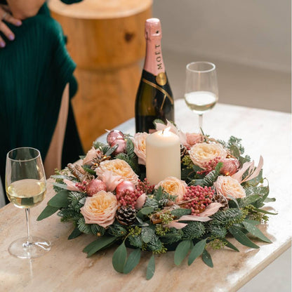 Christmas Table Wreath