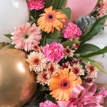 Whimsical Floral Stand