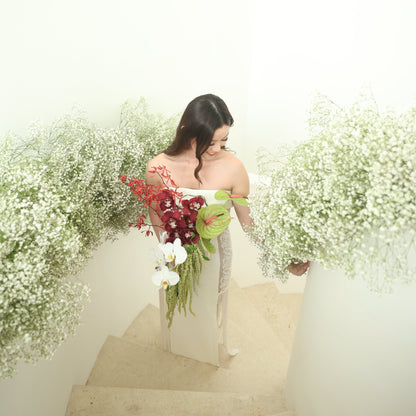 Crimson Grace Bridal Bouquet
