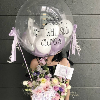 Hot Air Balloon - Fresh Flowers