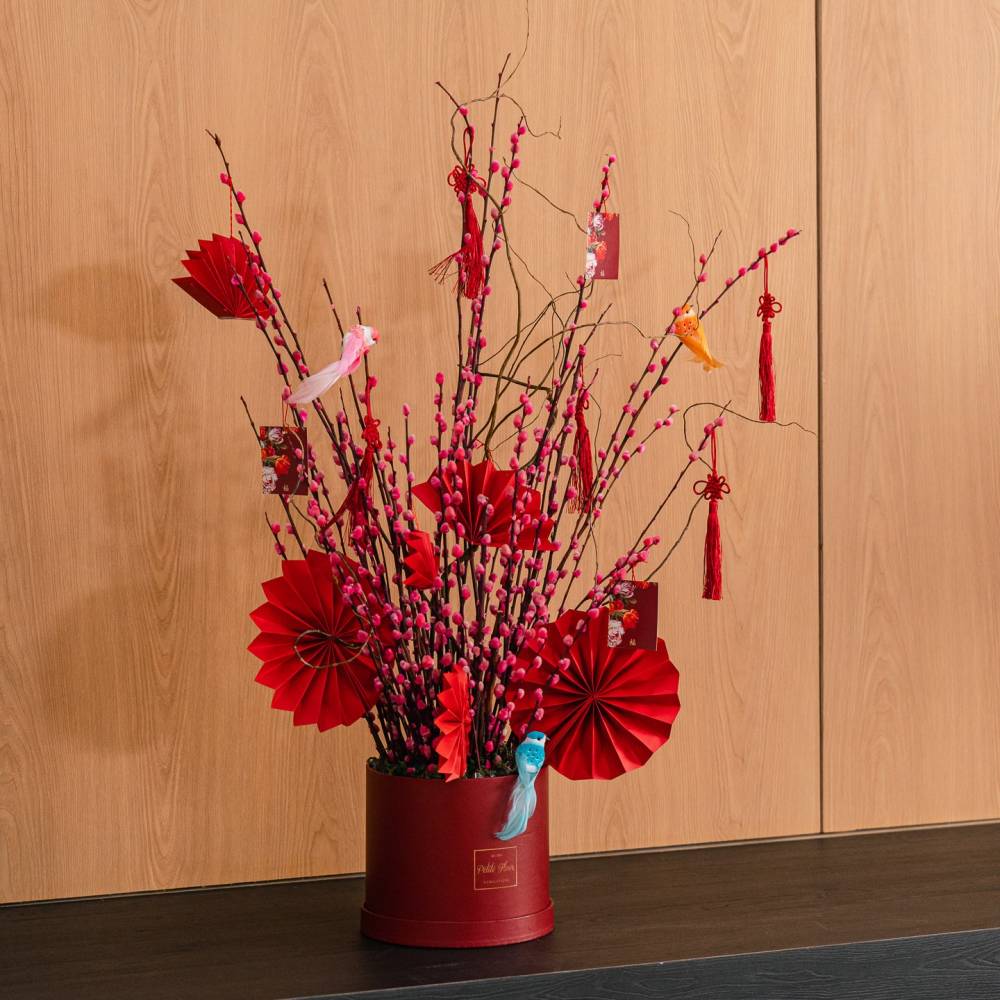 Special CNY Pussy Willow Arrangement