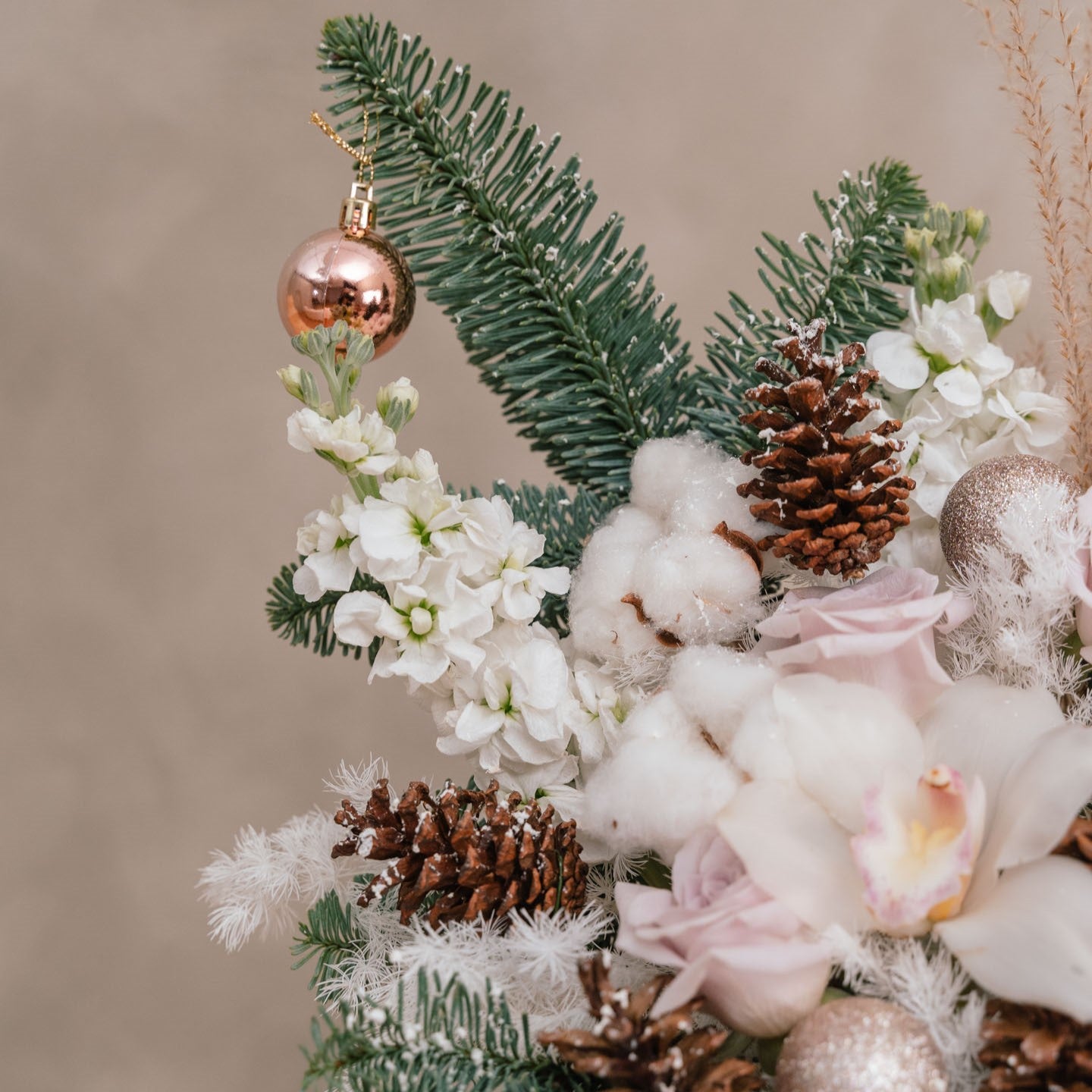 Rosy Christmas Delight