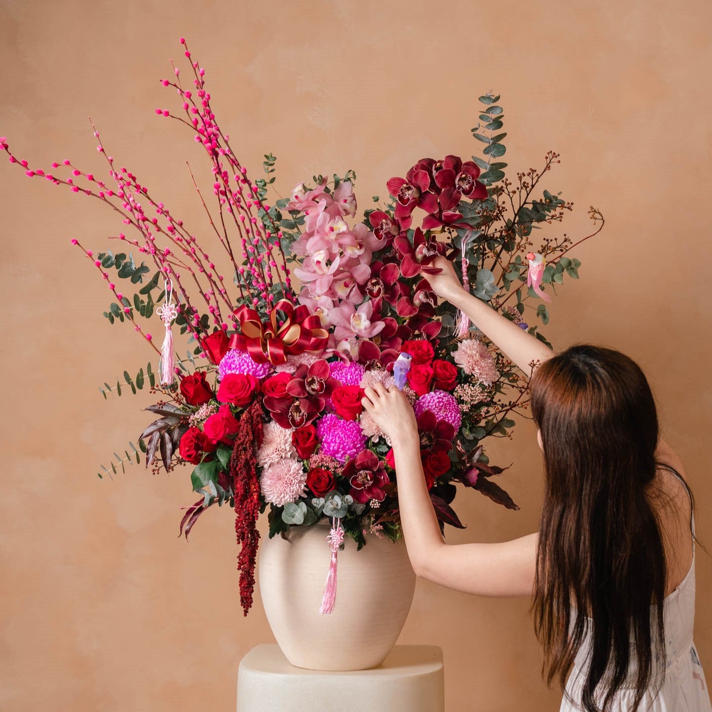 Magnificent CNY Vase Arrangement