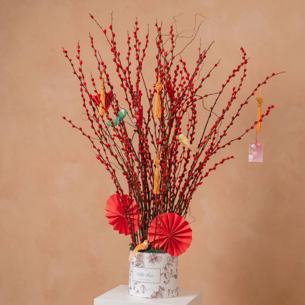 Special CNY Pussy Willow Arrangement