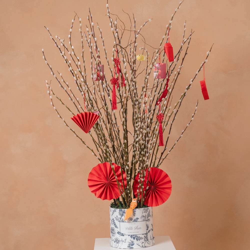 Special CNY Pussy Willow Arrangement