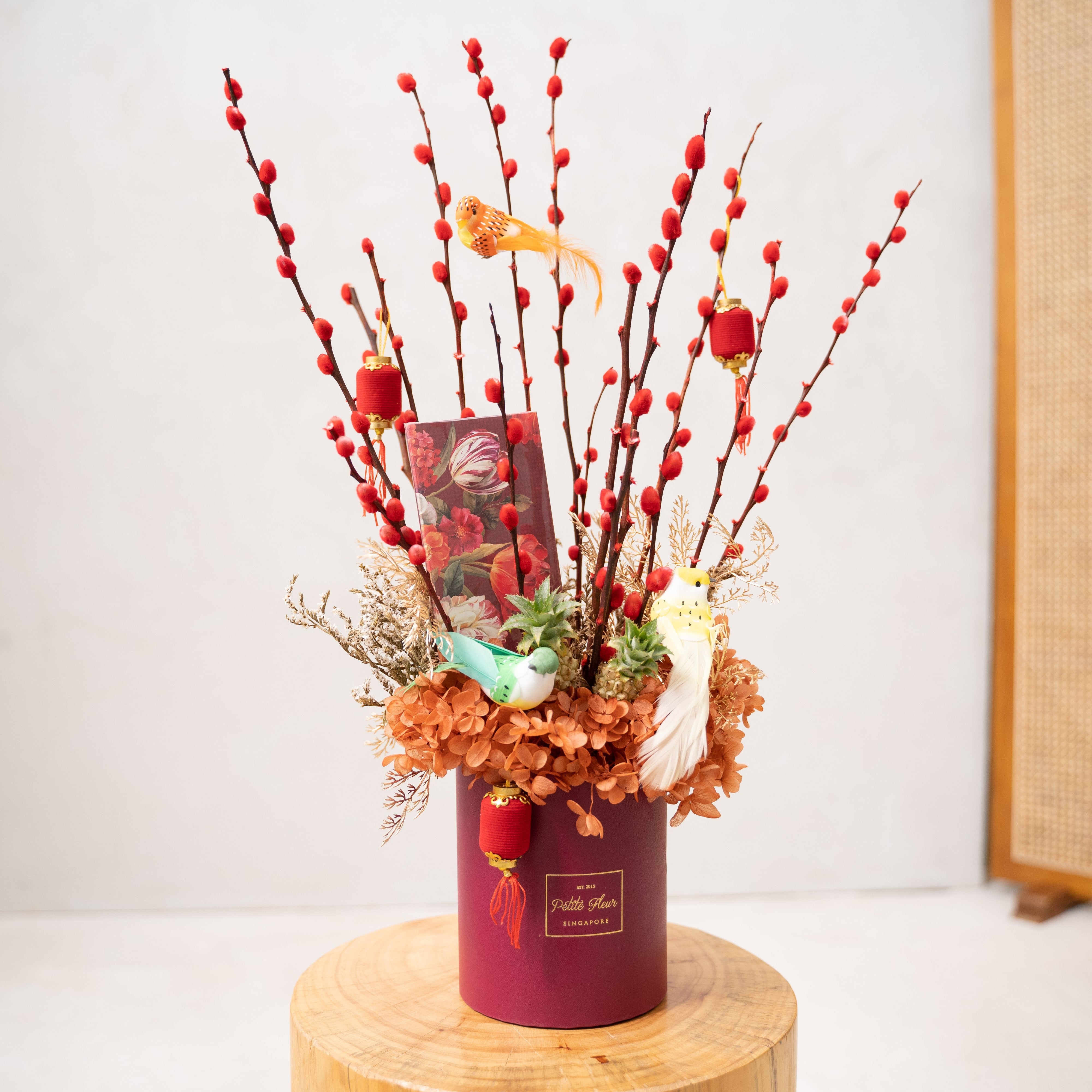 Spring Festival Bloom Box – Preserved Flowers