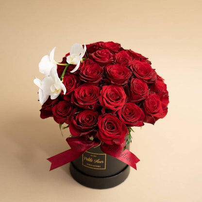 You Make My Heart Flutter Rose Box