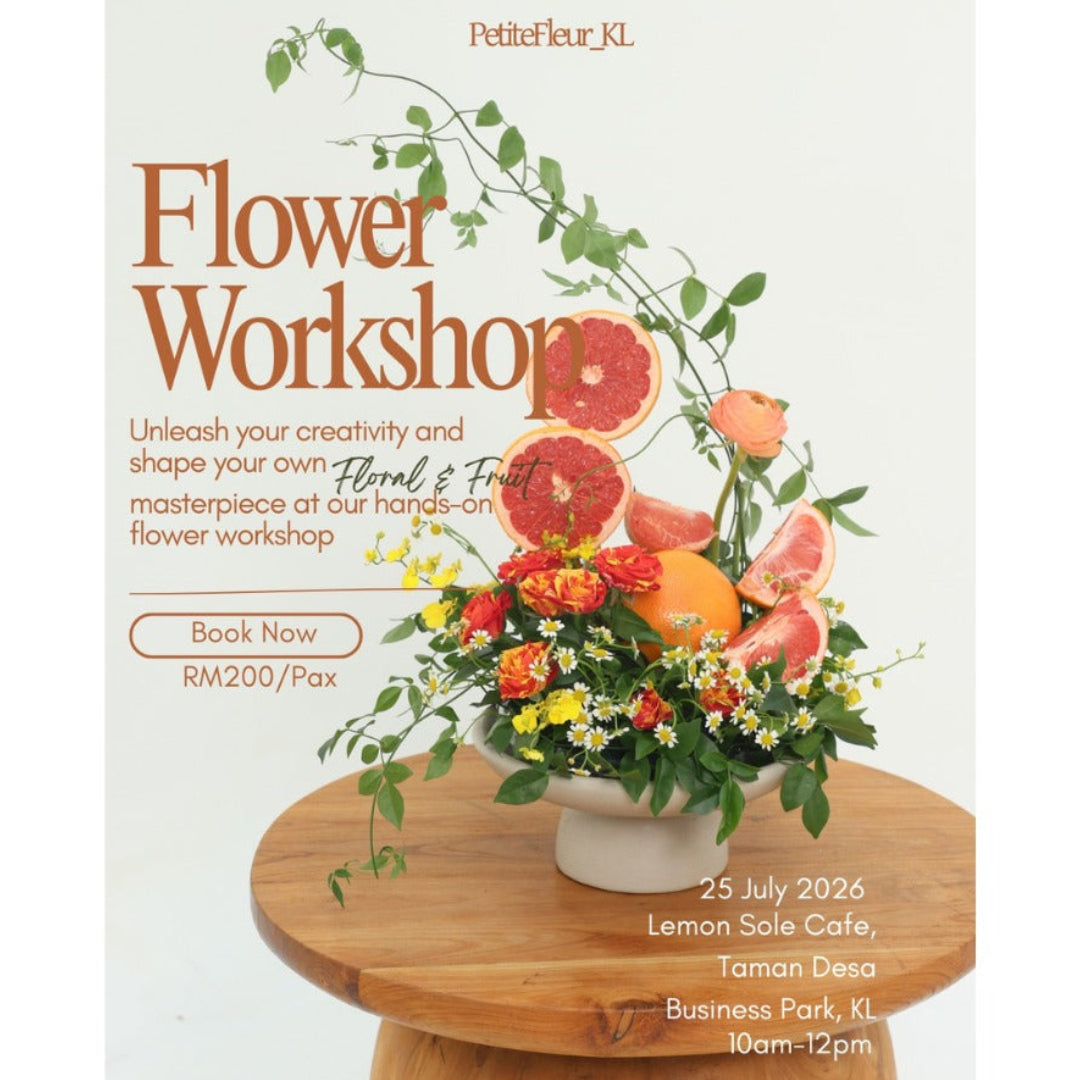 Petite Fleur July Floral Workshop