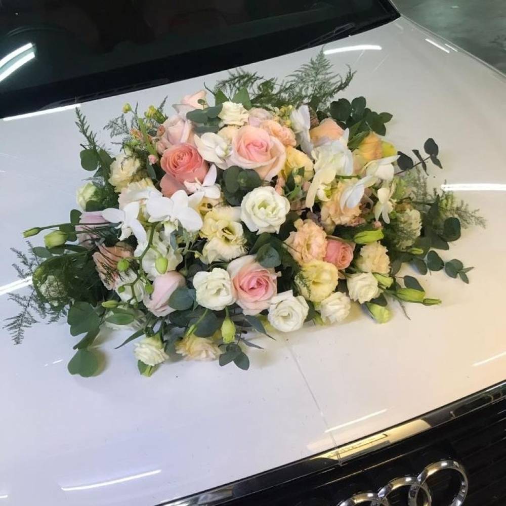 Bridal Car Flower Decoration