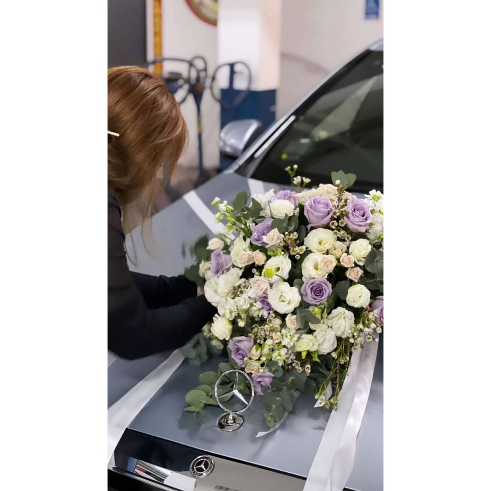 Bridal Car Flower Decoration