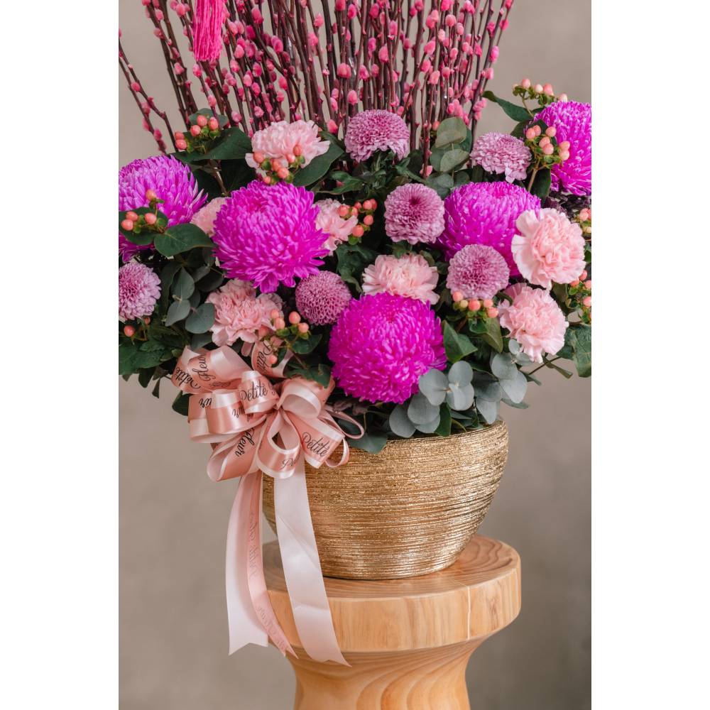 Blossom of Wealth Vase Arrangement