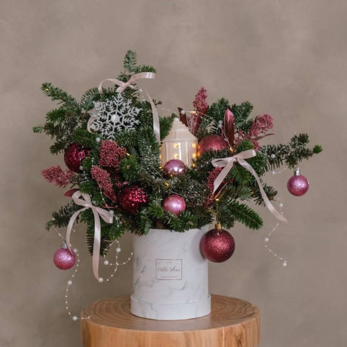 Velvet Snowflake Charm